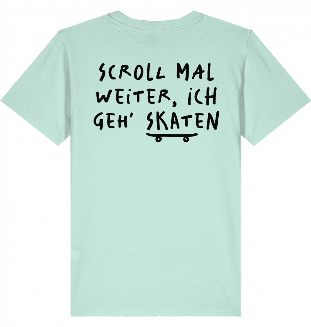 #ich geh' skaten | Bio Kids Shirt
