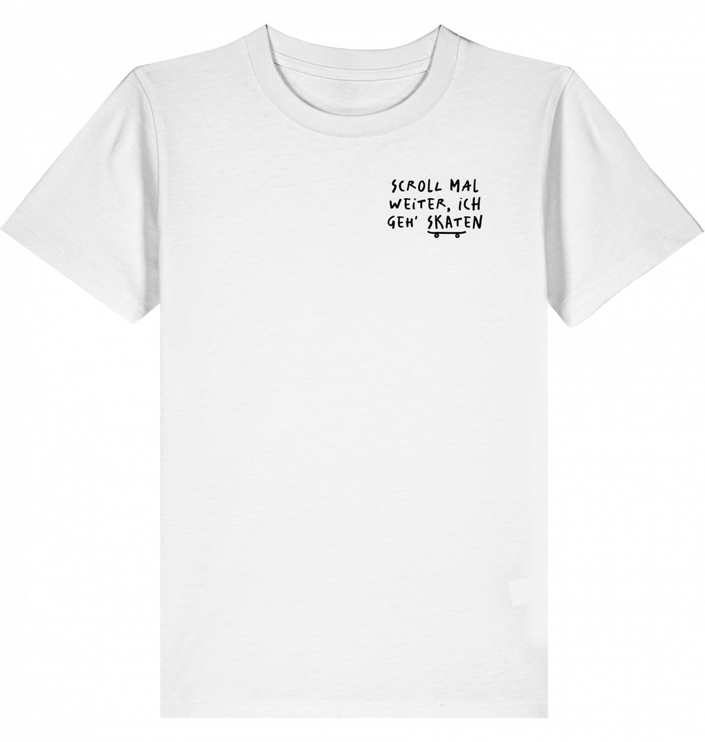 #ich geh' skaten | Bio Kids Shirt