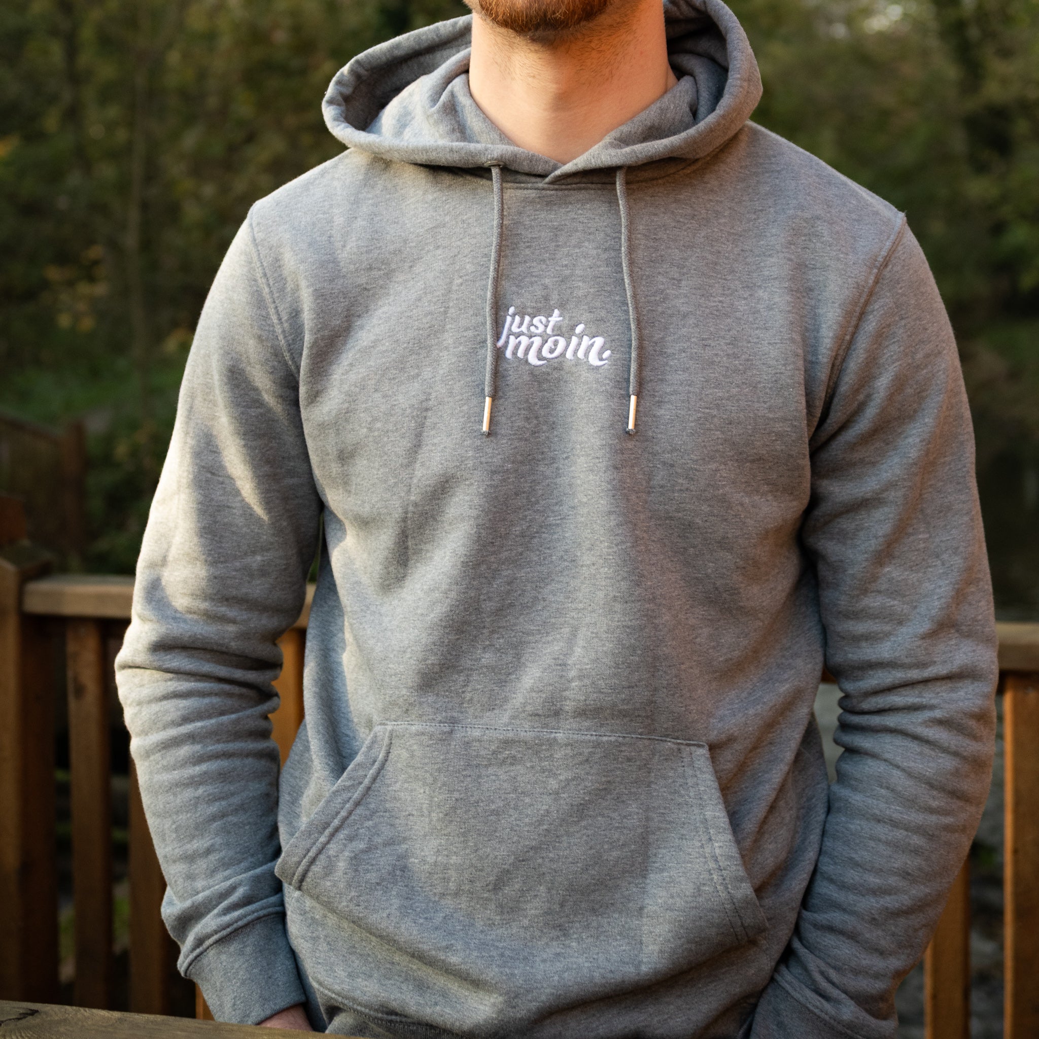 #justmoin | Unisex Bio Hoodie