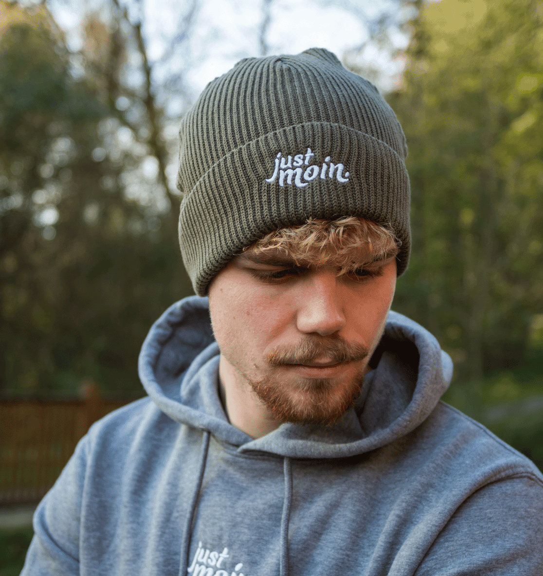 #justmoin | Bio Fisherman Beanie (Stick)