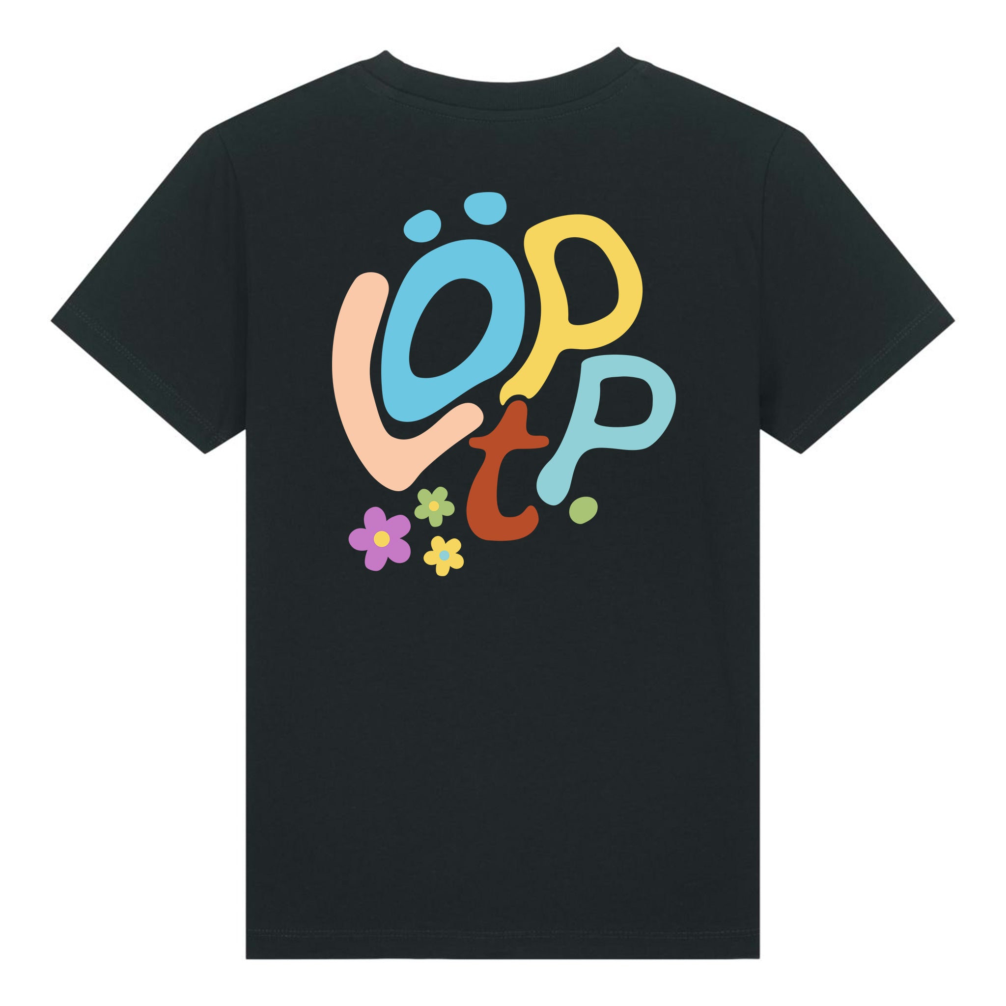 #Löppt Flower | Kinder Bio T-Shirt