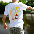 #Löppt Flower | Kinder Bio T-Shirt