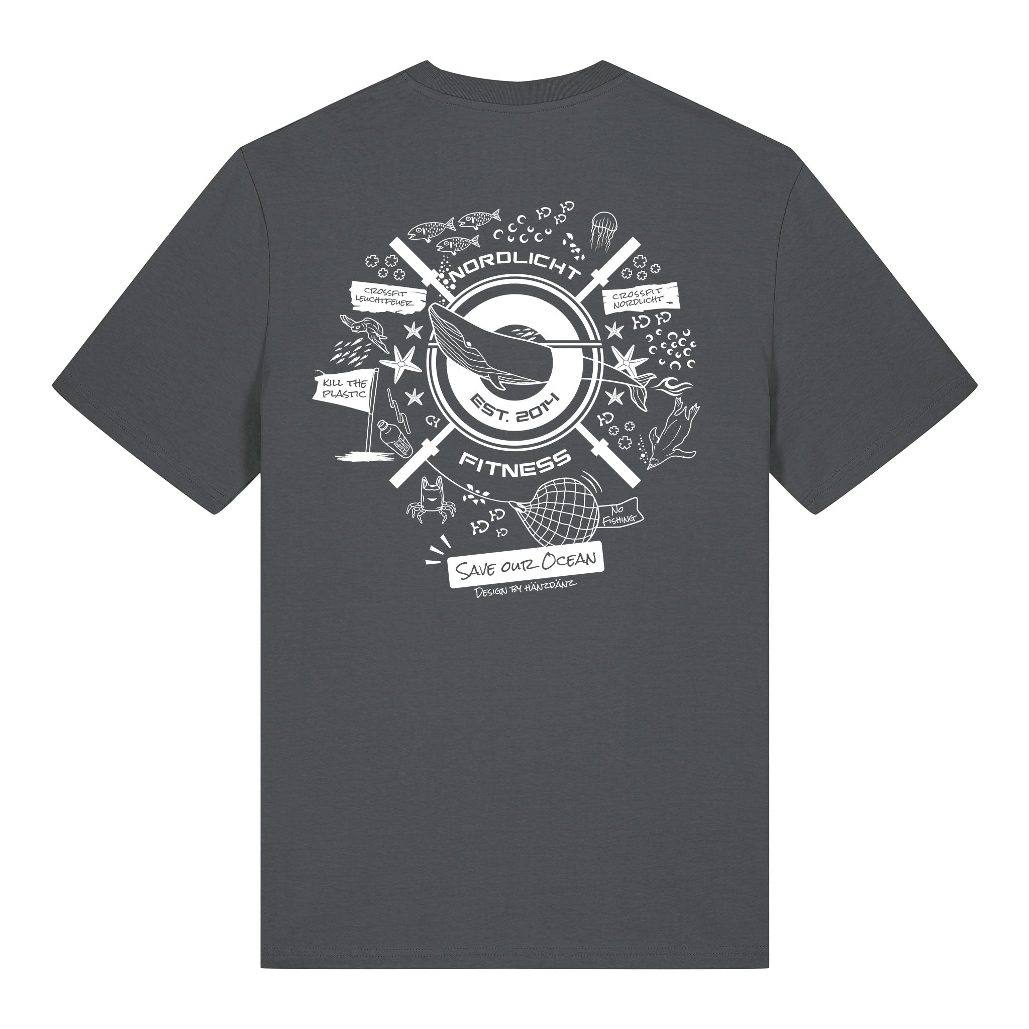 #Nordlicht Ocean | Unisex Bio T-Shirt