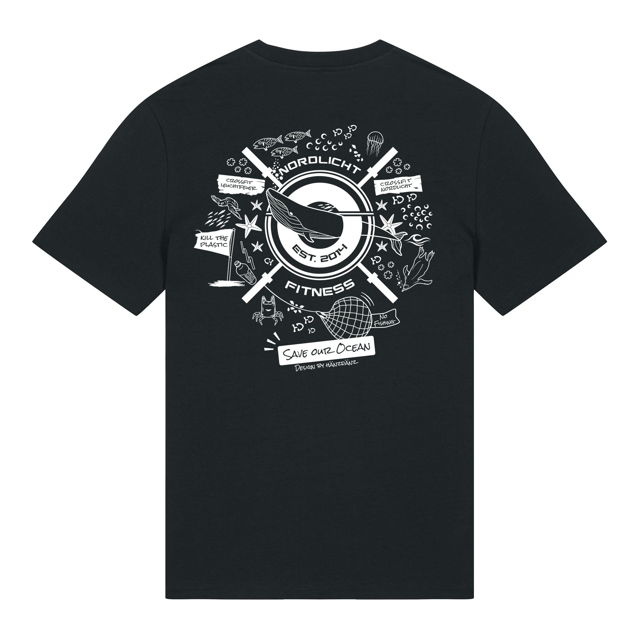 #Nordlicht Ocean | Unisex Bio T-Shirt