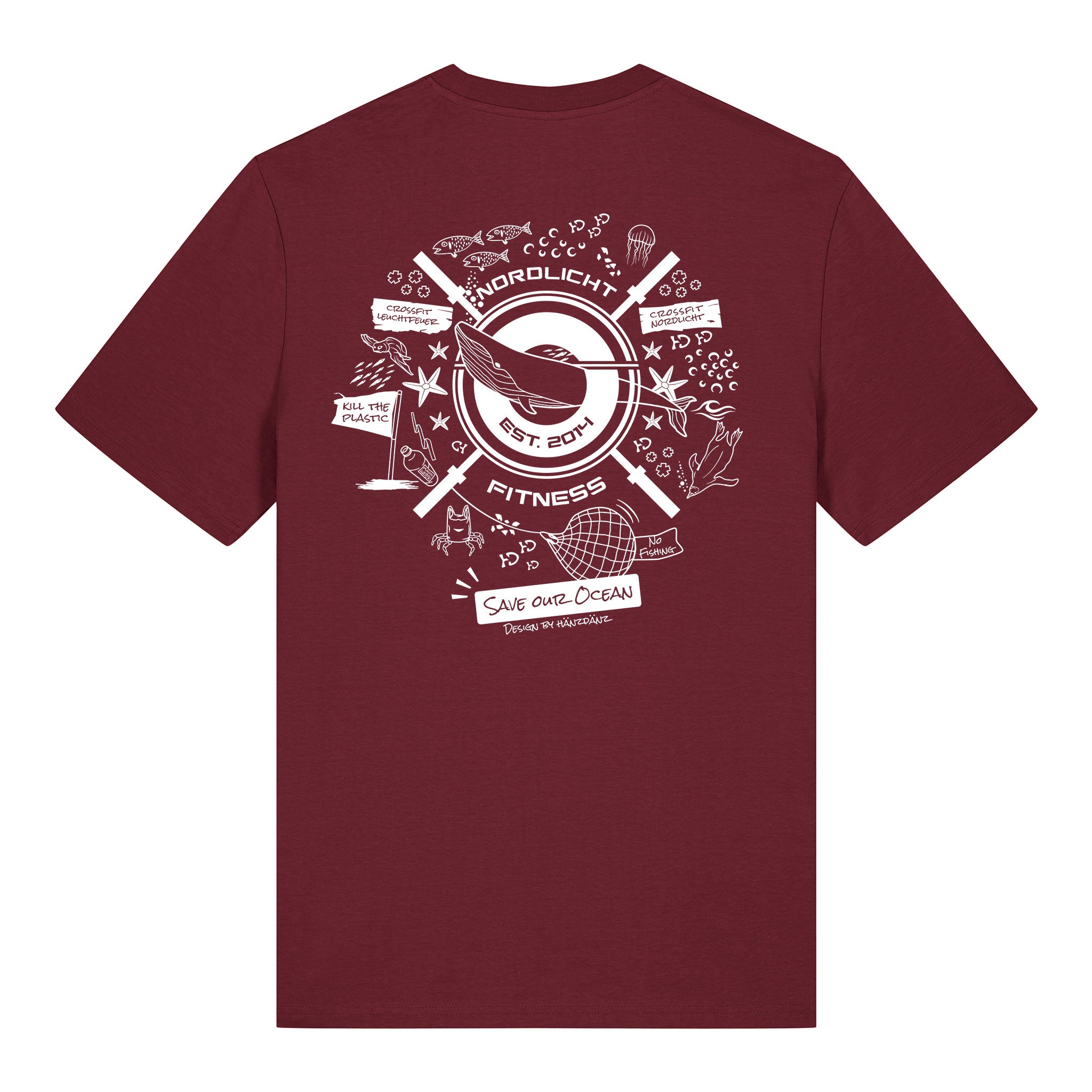 #Nordlicht Ocean | Unisex Bio T-Shirt
