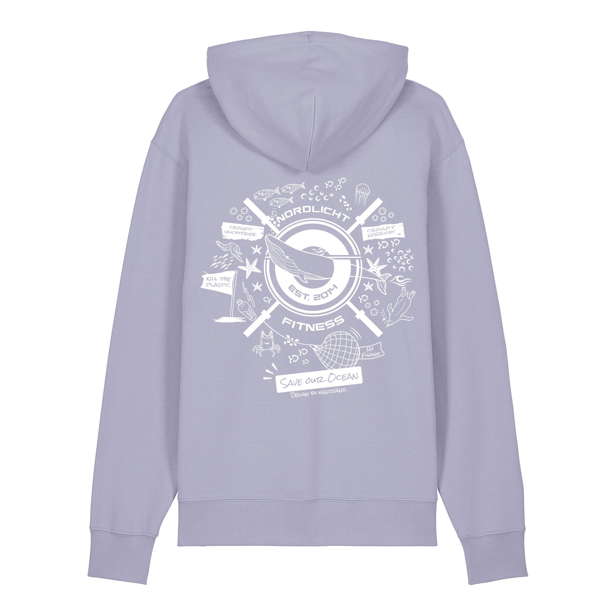 #Nordlicht Ocean | Unisex Bio Hoodie