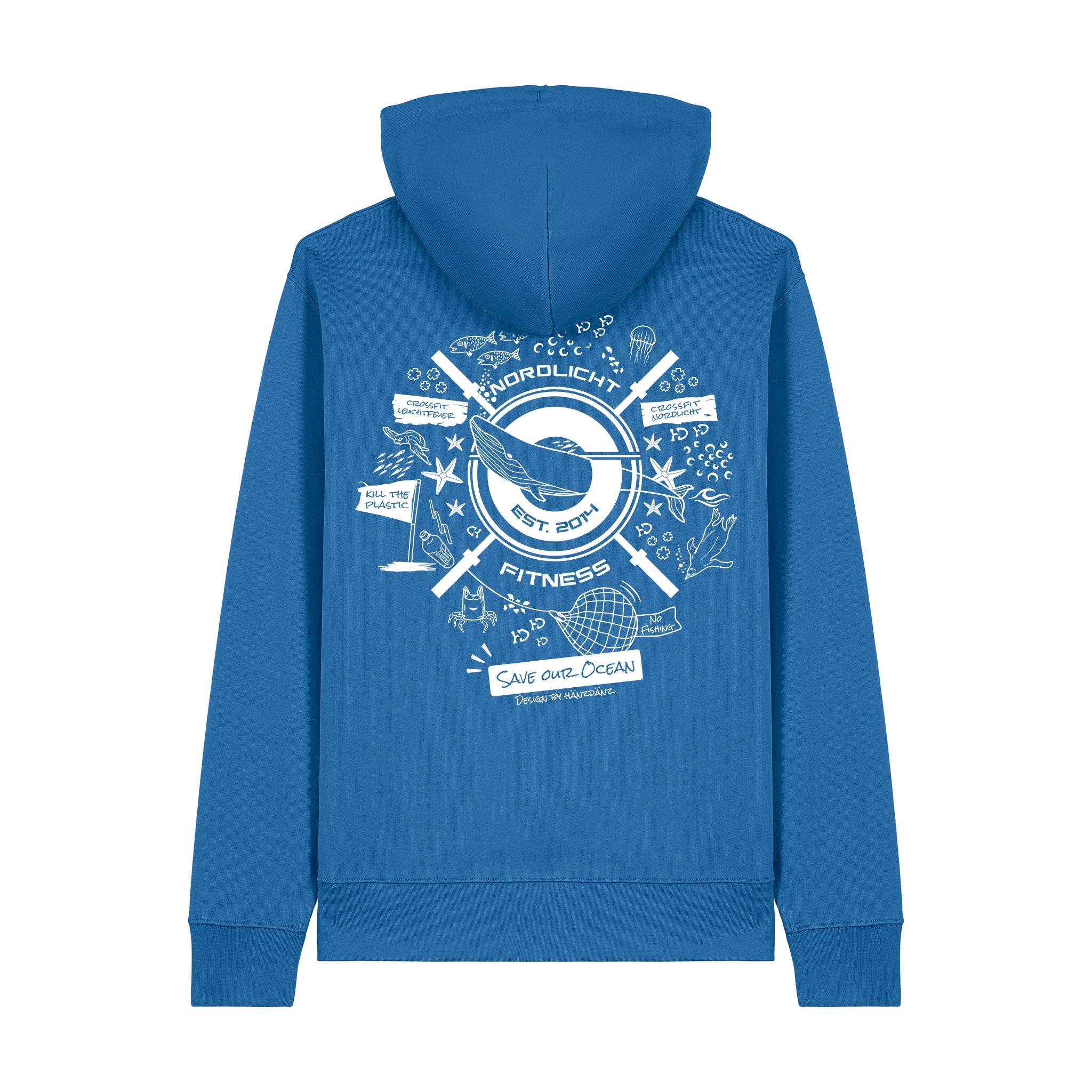 #Nordlicht Ocean | Unisex Bio Hoodie