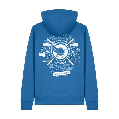 #Nordlicht Ocean | Unisex Bio Hoodie