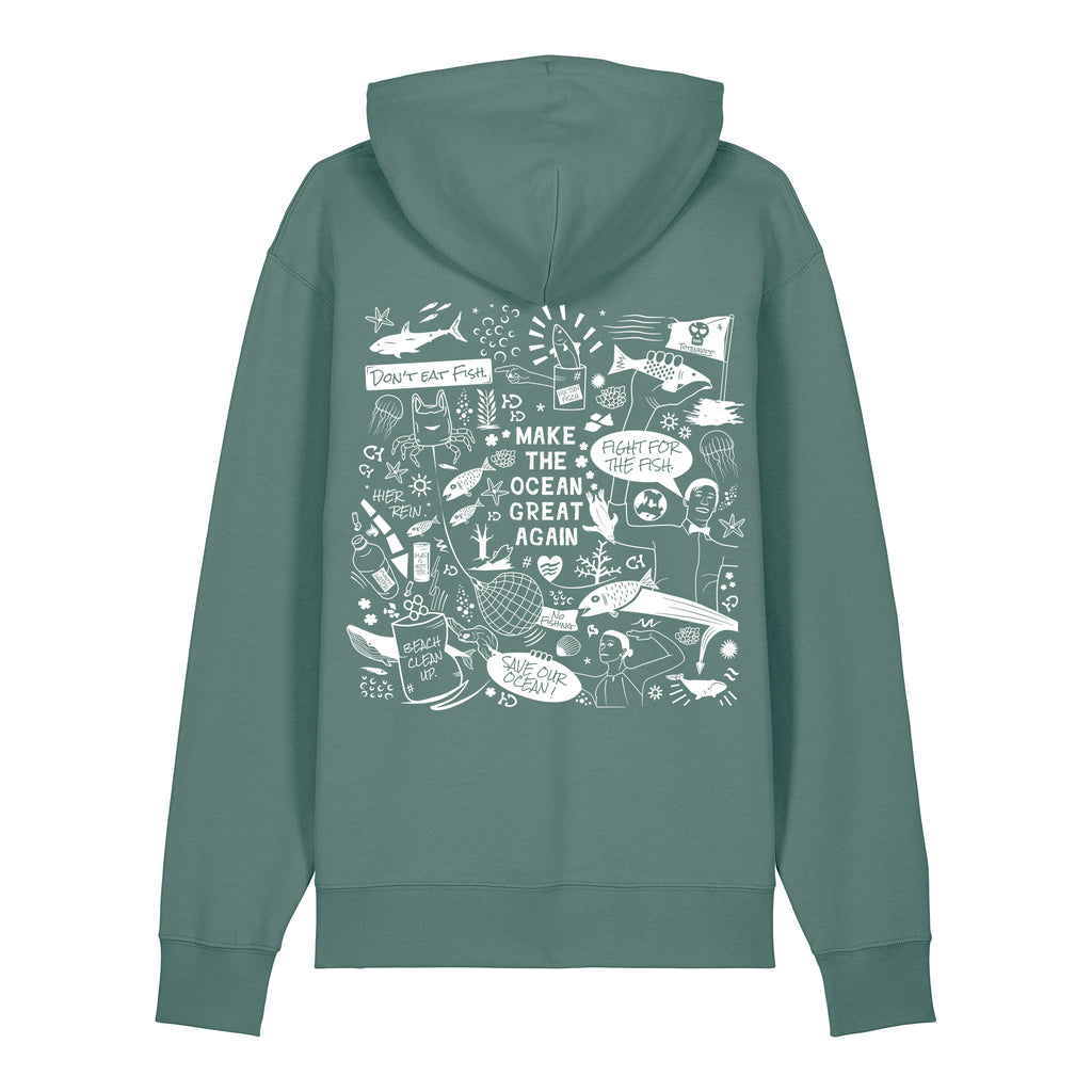 #Statement Ocean | Unisex Bio Hoodie