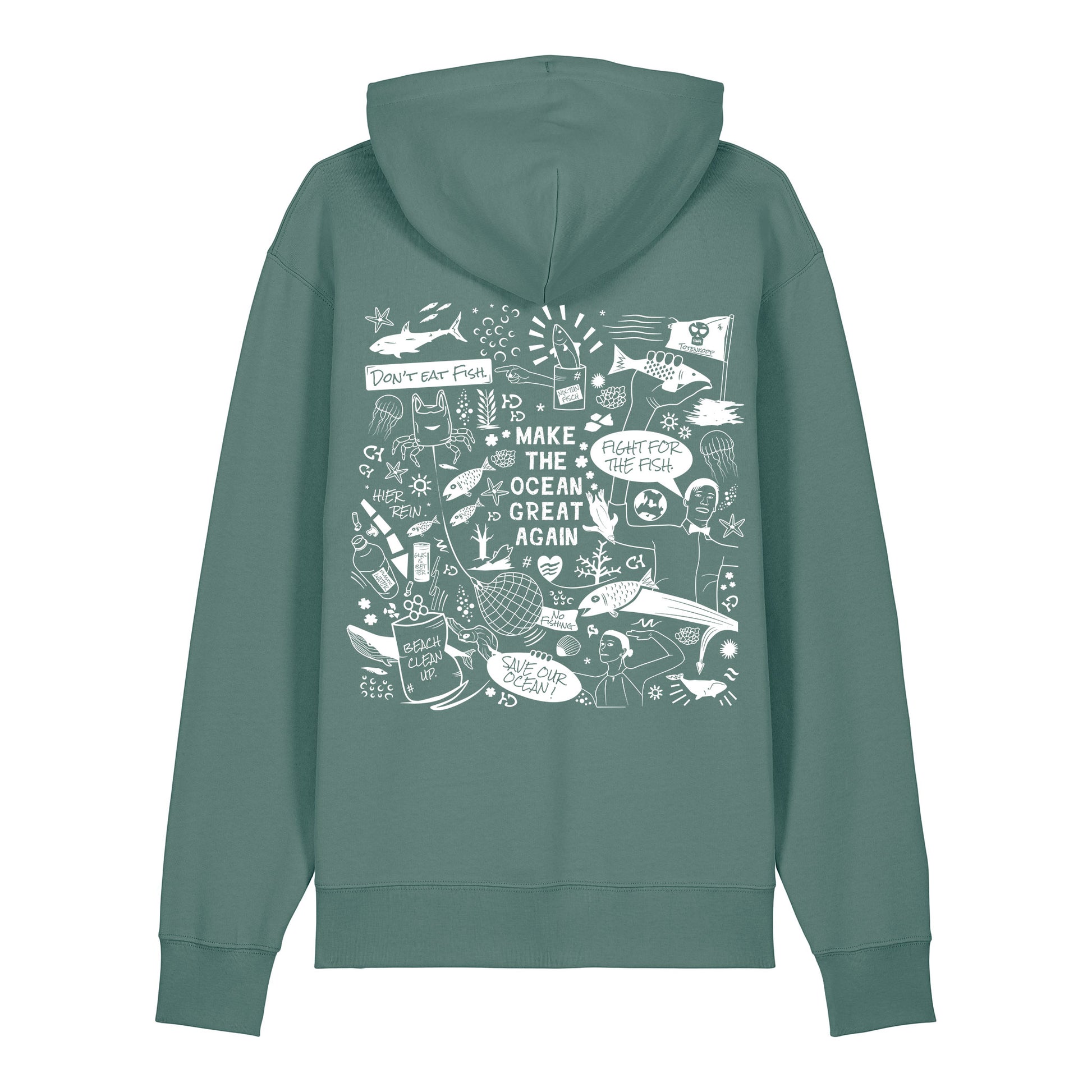 #Statement Ocean | Unisex Bio Hoodie