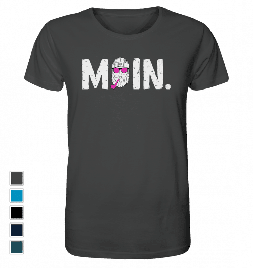 #MOIN. (pink) | Männer Bio T-Shirt - Produktbild