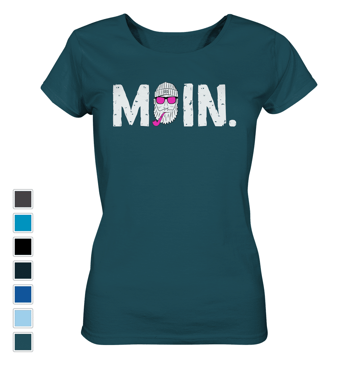 #MOIN. (pink) | Frauen Bio T-Shirt -Produktbild