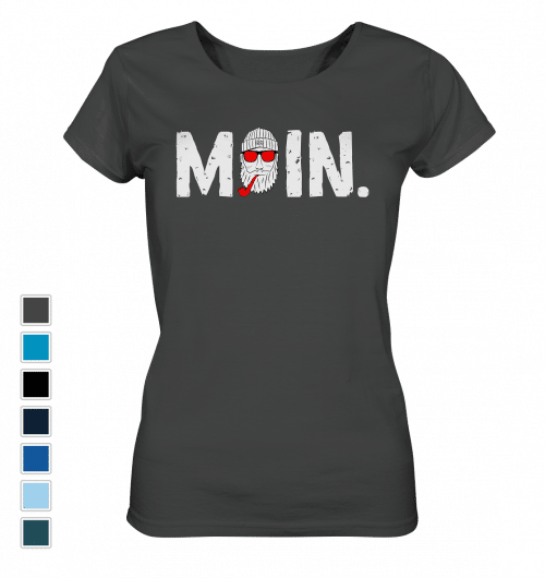 #MOIN. (rot) | Frauen Bio T-Shirt - Produktbild